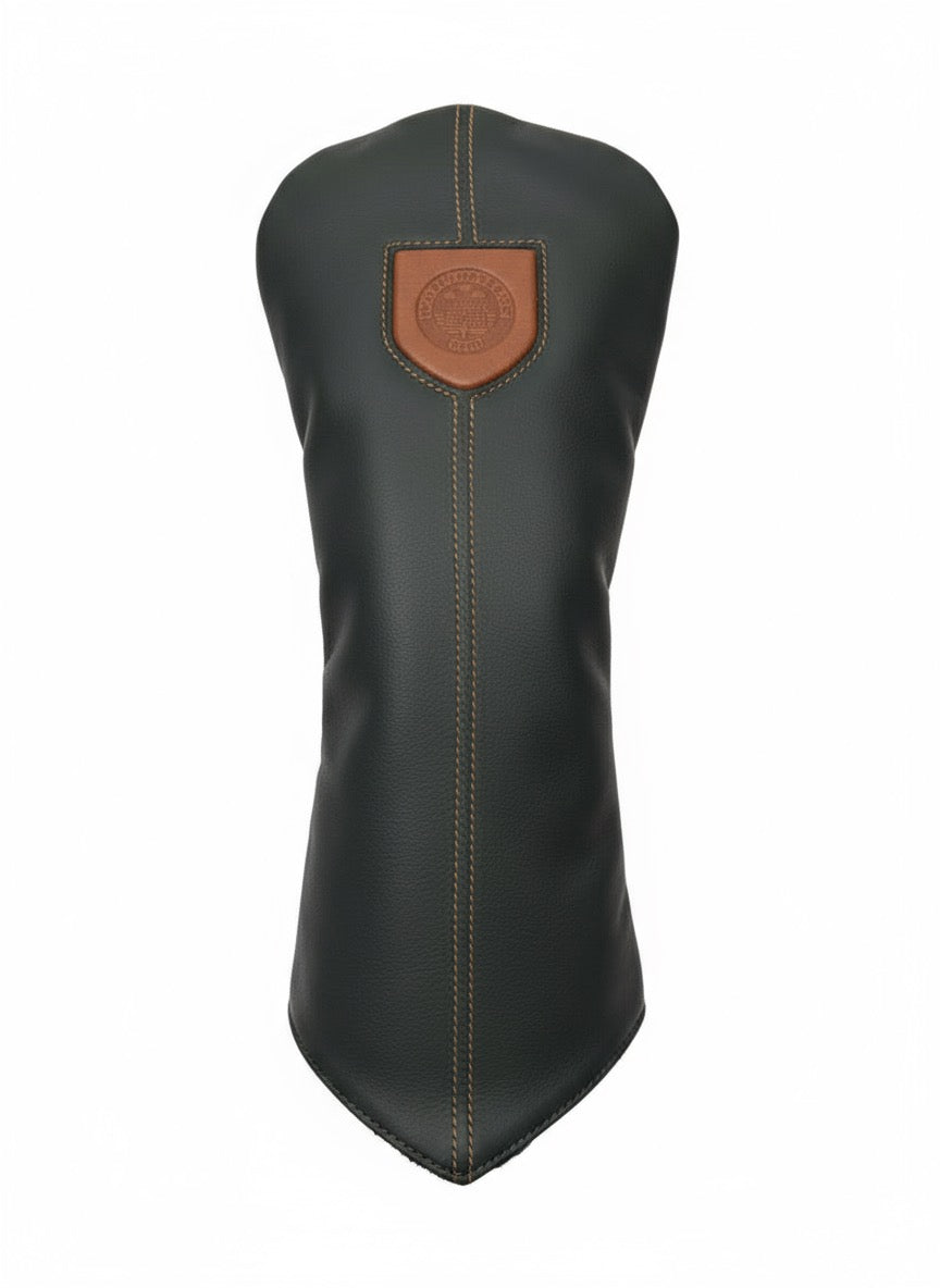 Links & Kings Medallion Headcover-Green/Tan