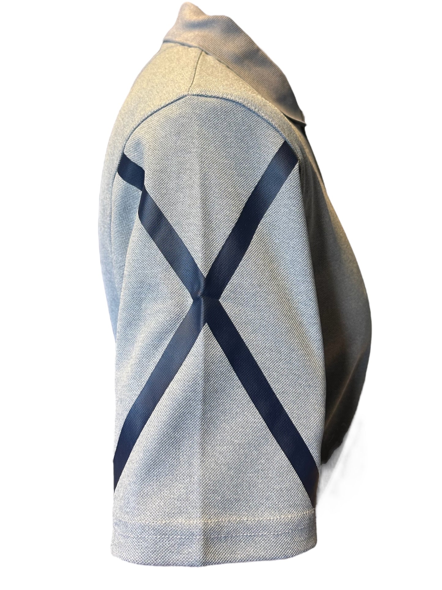 Glenmuir Saltire Shirt-Grey/Navy