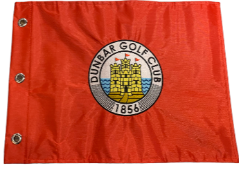 Dunbar Crested Pin Flag
