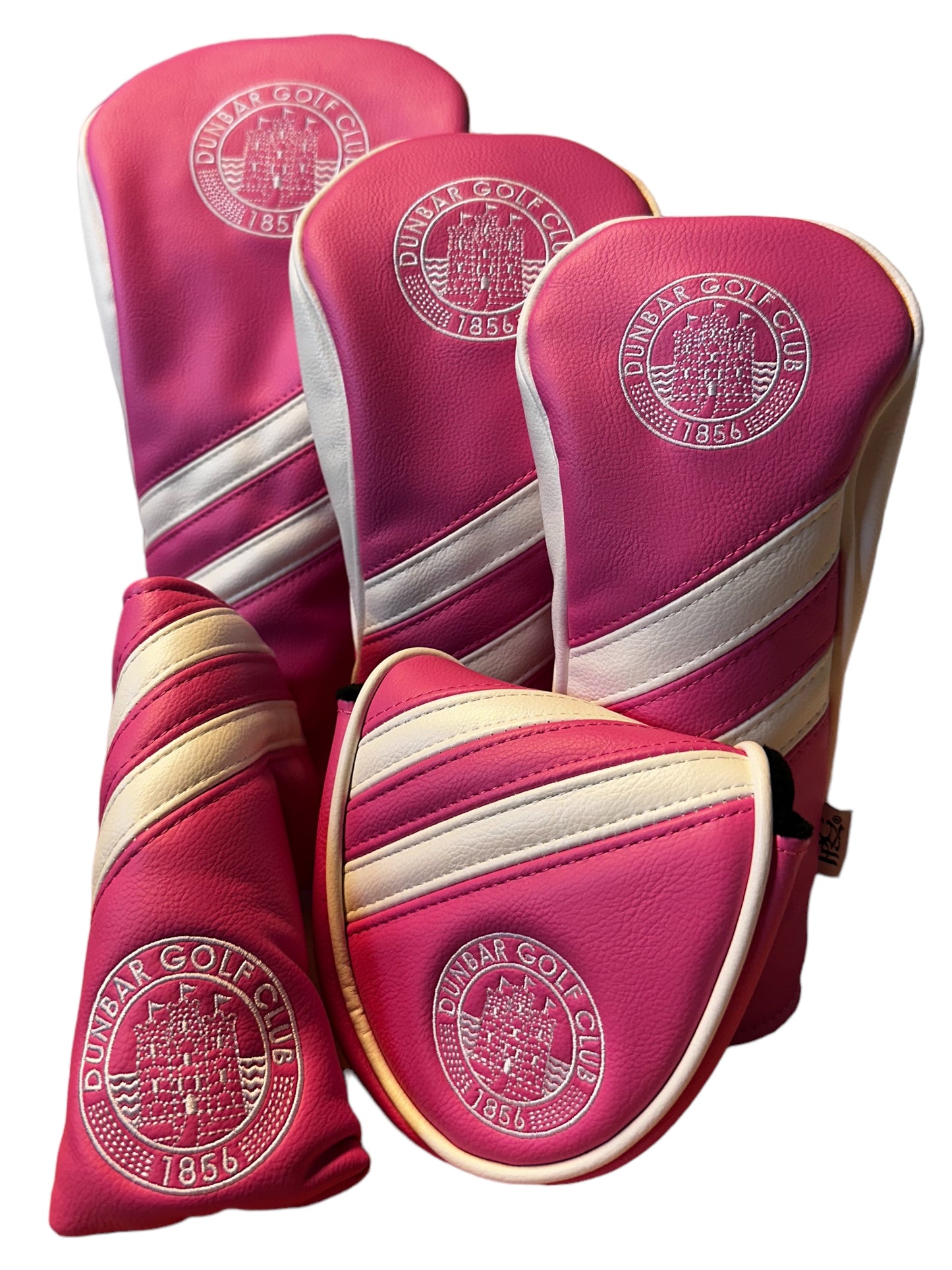 PRG Track Collection Headcovers-Pink/White