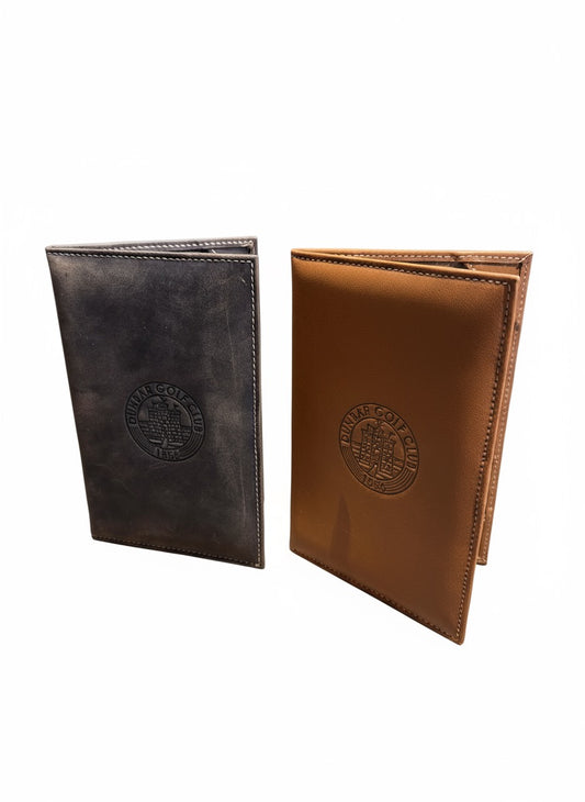 AK GolfLeather Score Card Holder